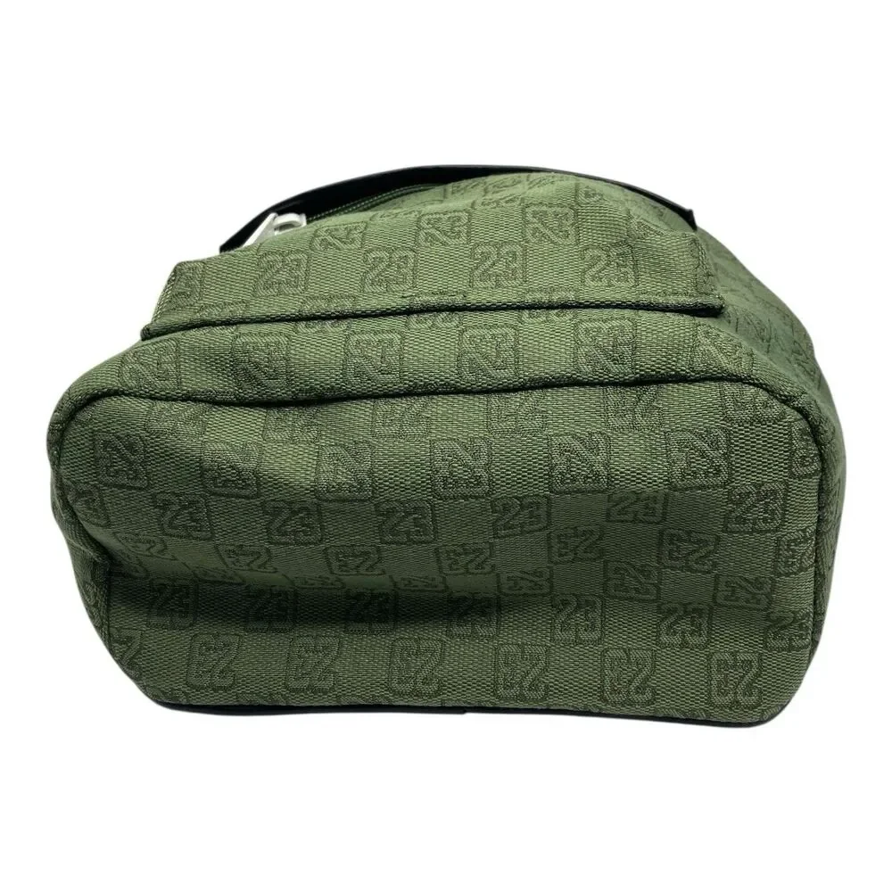 Jordan Backpack Womens‎ Green Mini Nike Monogram Logo Jacquard School 8L 7A0761